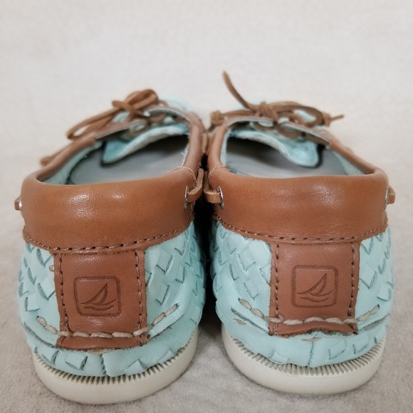 Basketweave Sperry topsiders - Picture 2 of 7